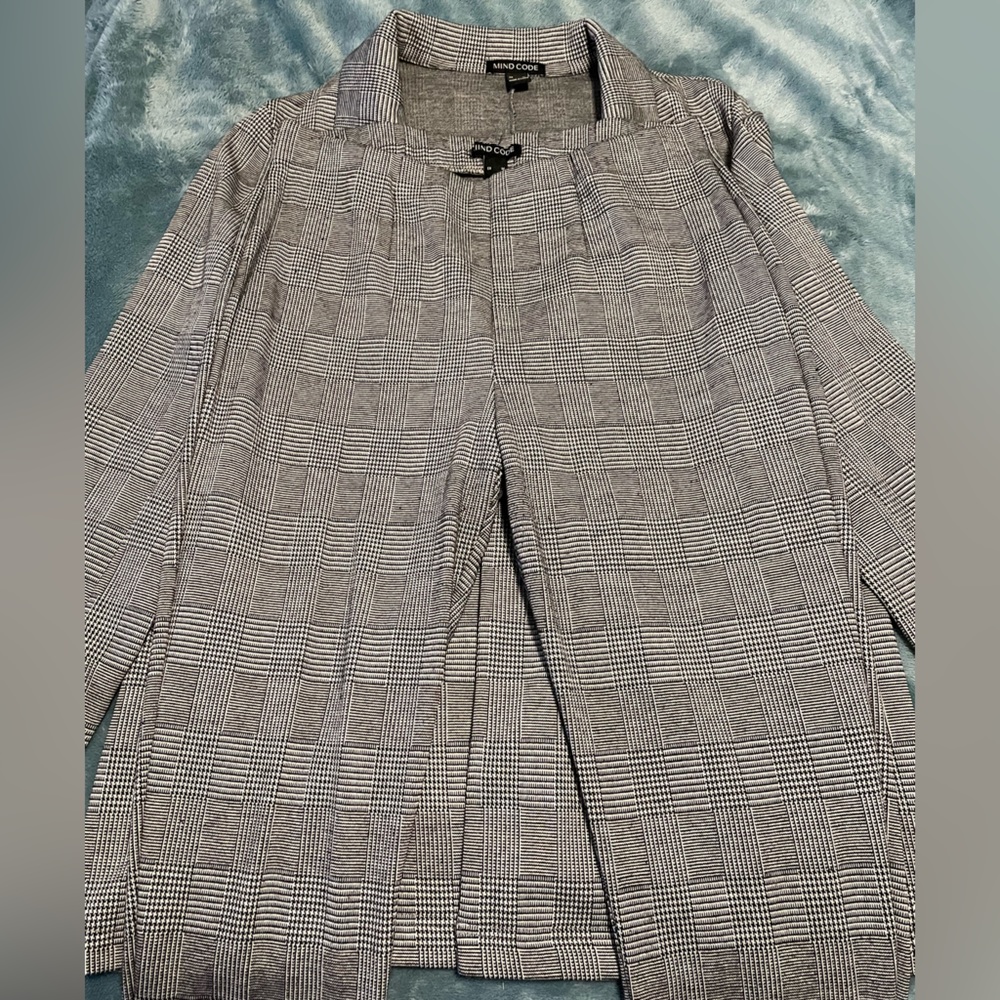 Houndstooth suit